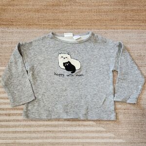 🌻5/$25🌻 Zara mama cat baby t-shirt